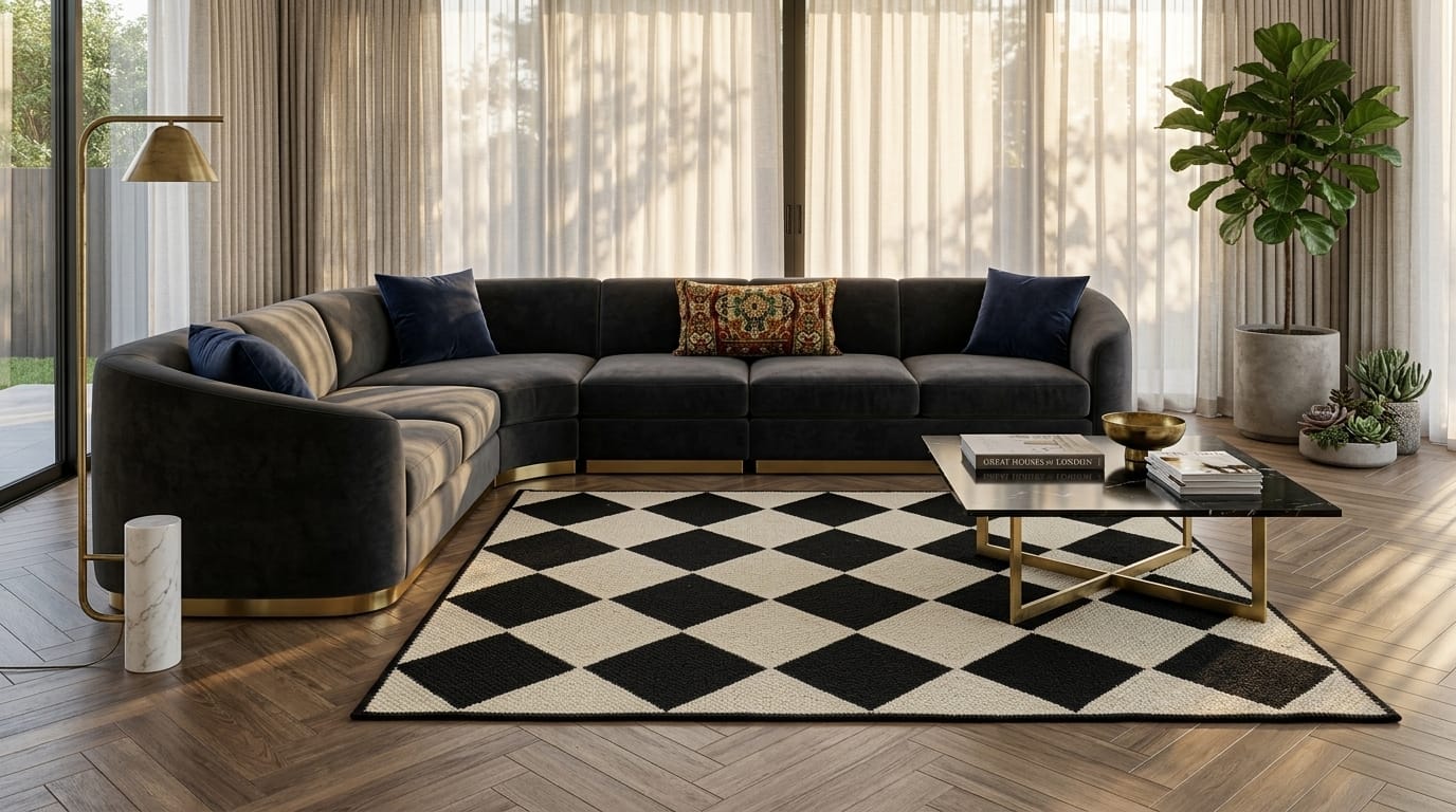 Premium Handcrafted Jute Area Rug